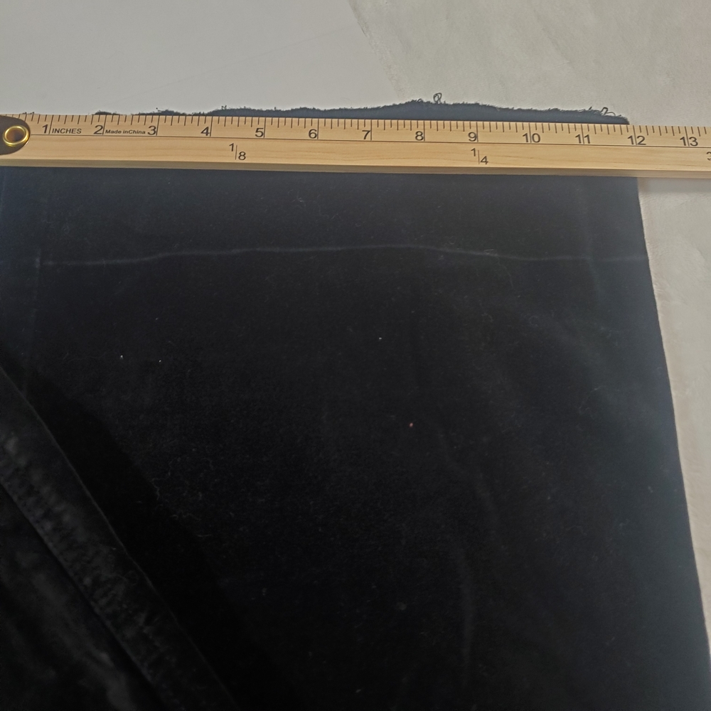 Velvet Like Express Midnight Black Flare Pants - Picture 8 of 13
